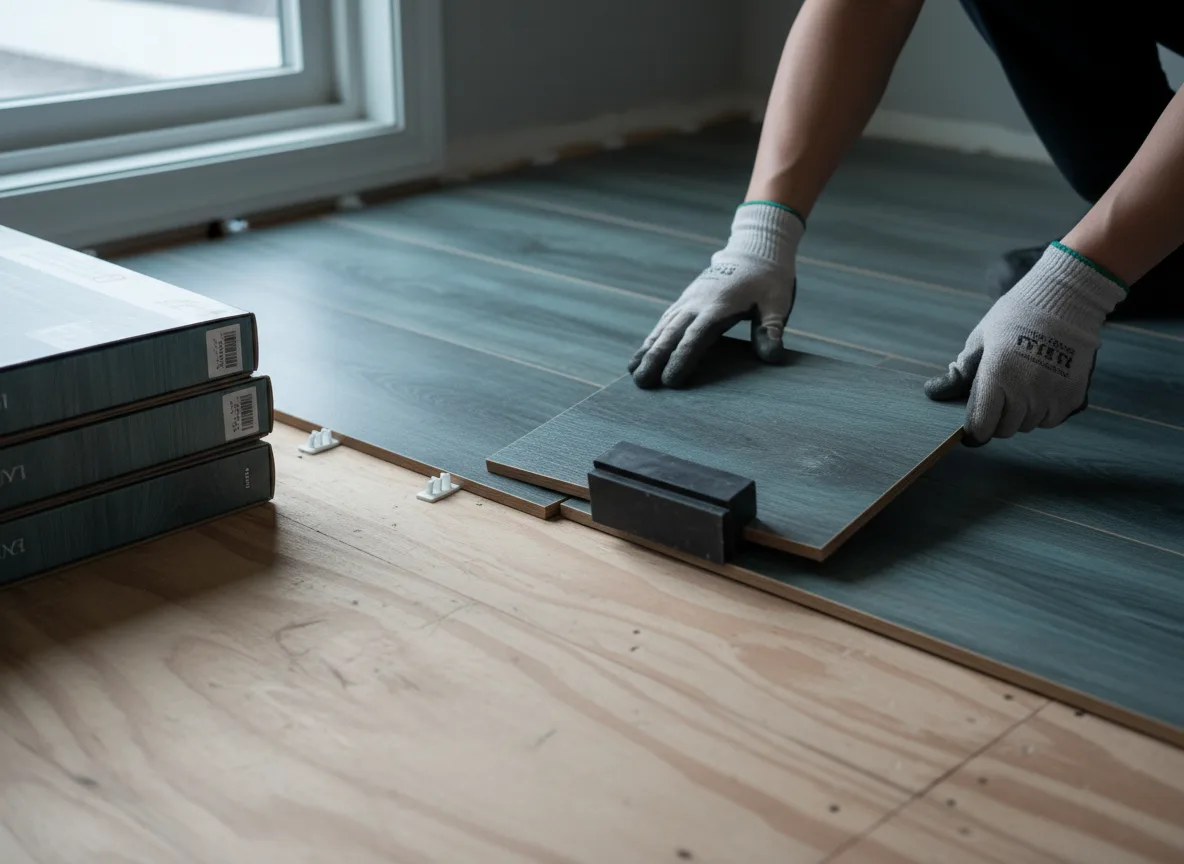 Luxury Vinyl Plank Installation company in Wolflake, IN